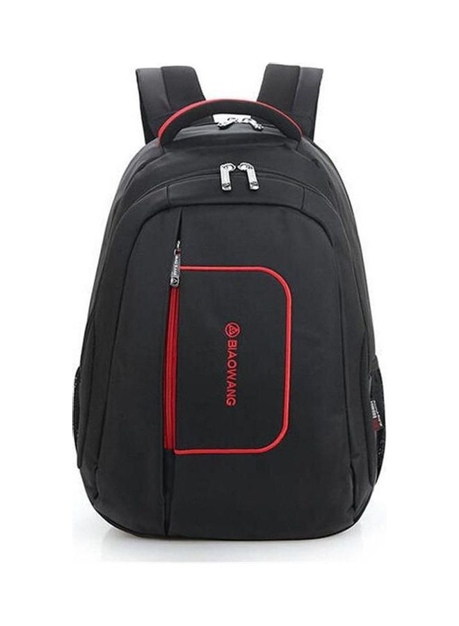 Travel Waterproof Laptop Backpack Black/Red