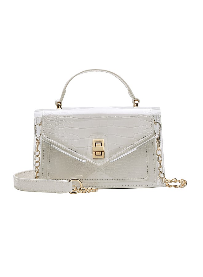 Fashion Casual Sweet Style Handbag White