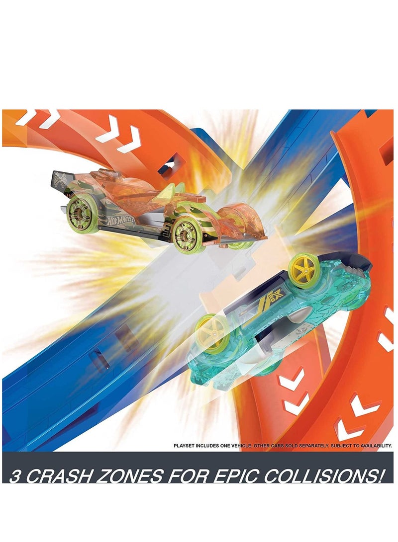 HotWheels Action Spiral Speed Crash Trackset