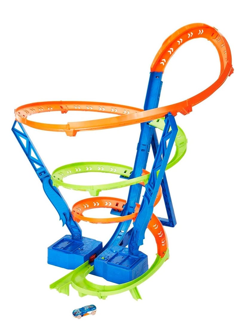HotWheels Action Spiral Speed Crash Trackset