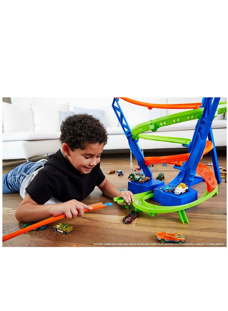 HotWheels Action Spiral Speed Crash Trackset