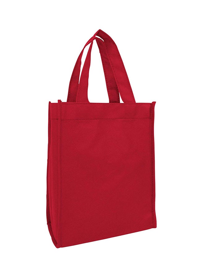 Lightweight Shopper Tote Bag Red