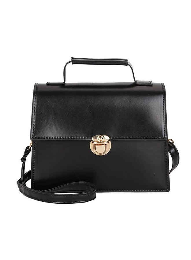 Fashion Light Weight Satchel Black