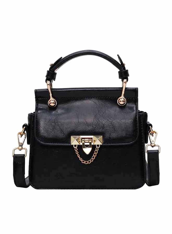 Stylish Satchel Bag Black