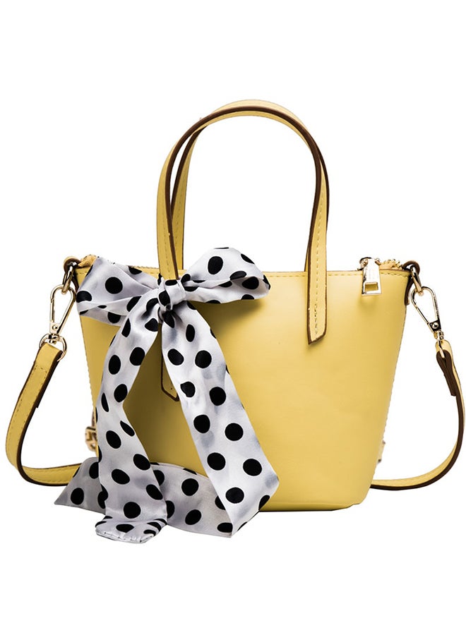Comfortable And Stylish Satchal Handbag Yellow