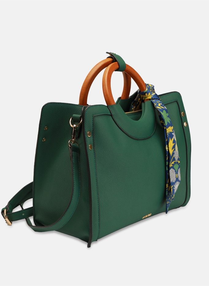 Sapphire Women's Satchel Handbag -Green