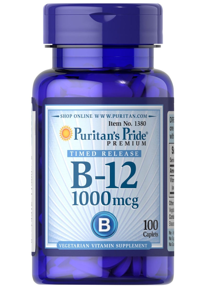 Vitamin B-12 1000 mcg Timed Release 100's