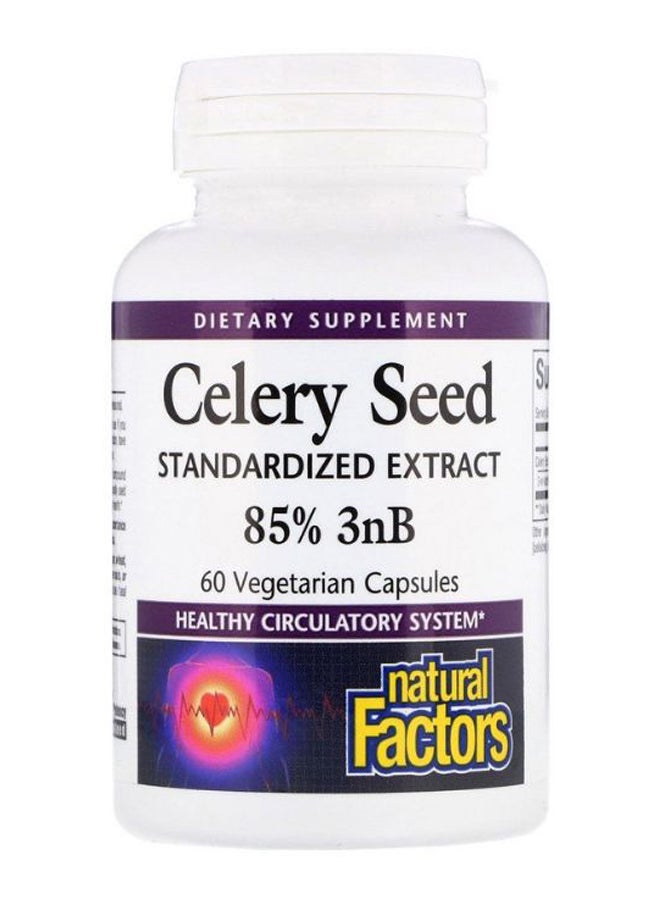 Celery Seed Standardized Extract - 60 Capsules