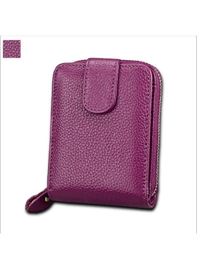 Zip Around Wallet Purple