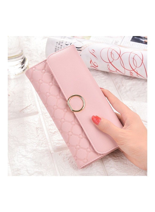 Quilted Wallet Pink