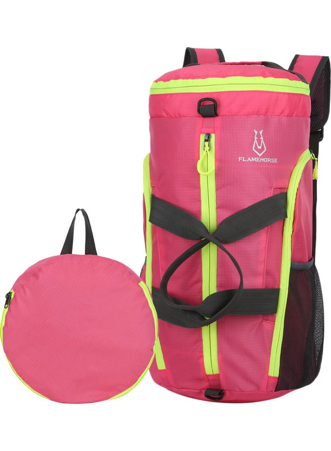 Lightweight Packable Gym Sports Duffel Bag Outdoor Camping Hiking Travel Foldable Backpack Shoulder Bag Handbag 26*3*26cm