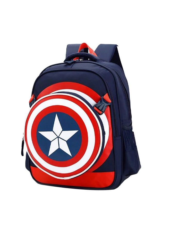 Captain America Shield Backpack Multicolour