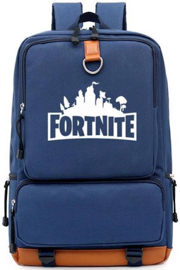 Fortnite Designer Classic School Bookbag Blue