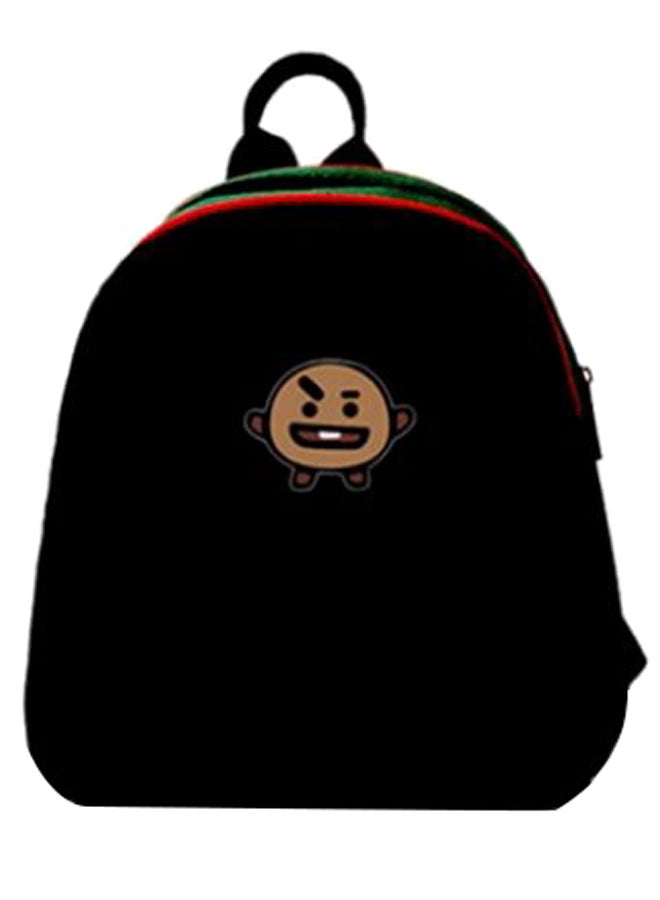 BTS Bangtan Travel Backpack Black
