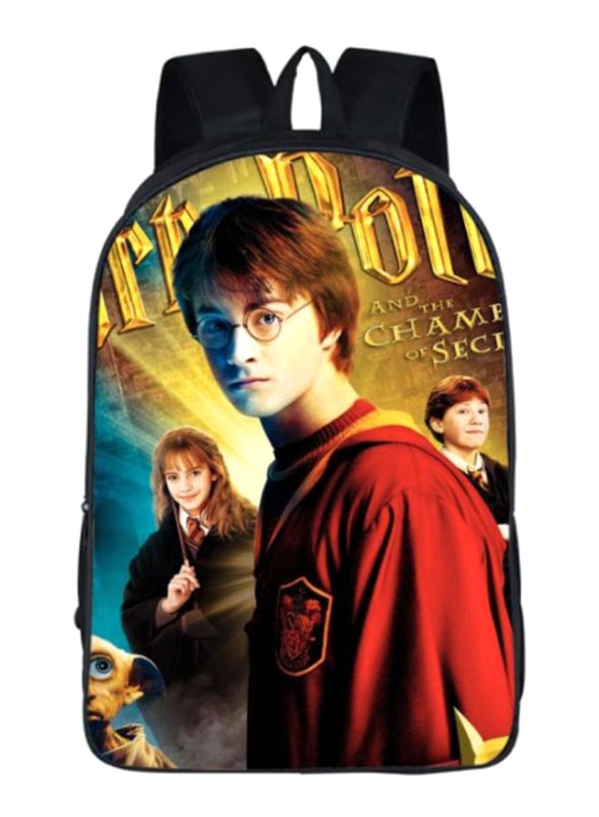 Harry Potter Print Backpack Multicolour