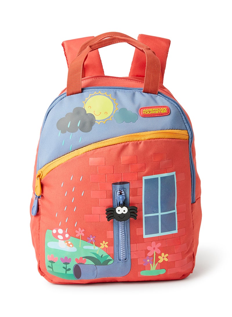 Coodle School Backpack Red/Blue
