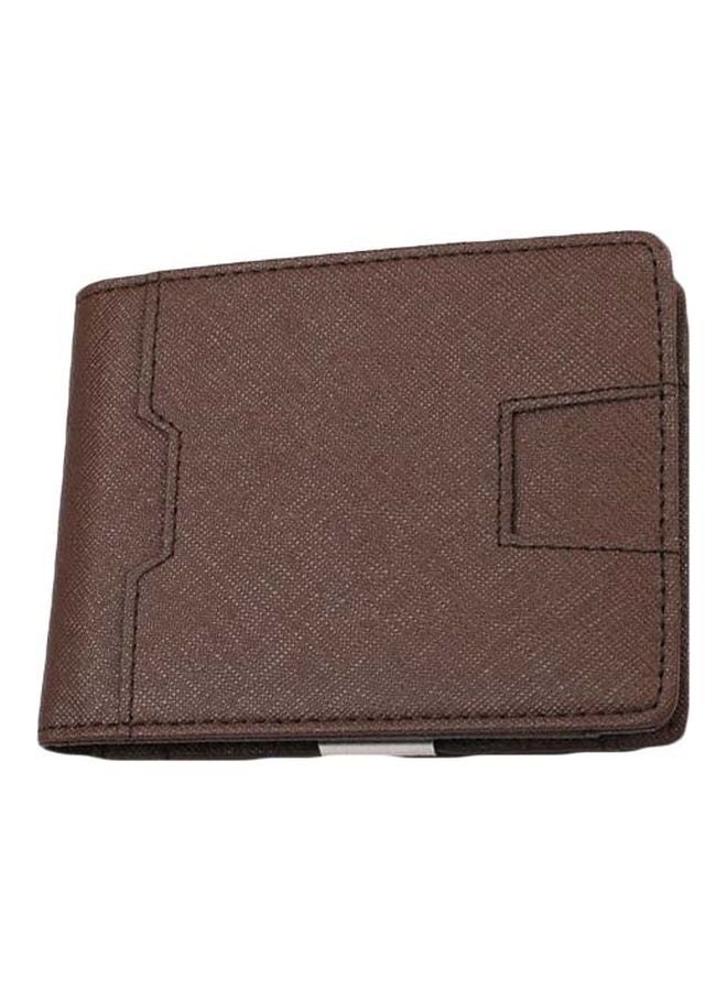 Leather Pick-Up Case Men Wallet Coffee