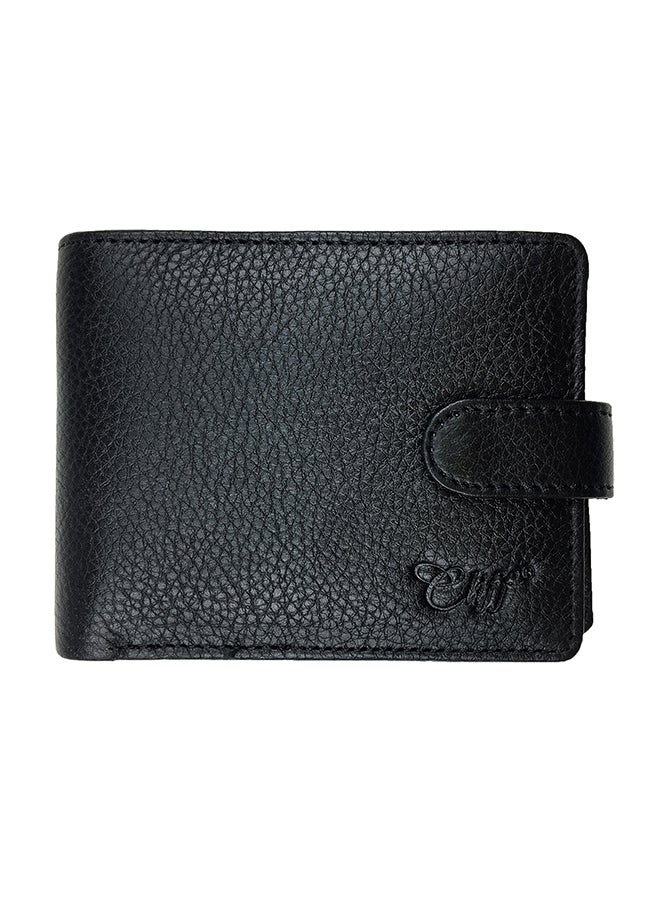 Cliff Genuine Leather Wallet Black