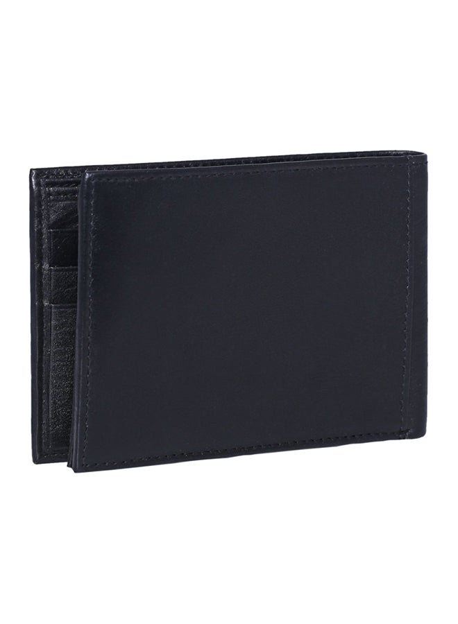 Genuine Leather Designer Wallet Black