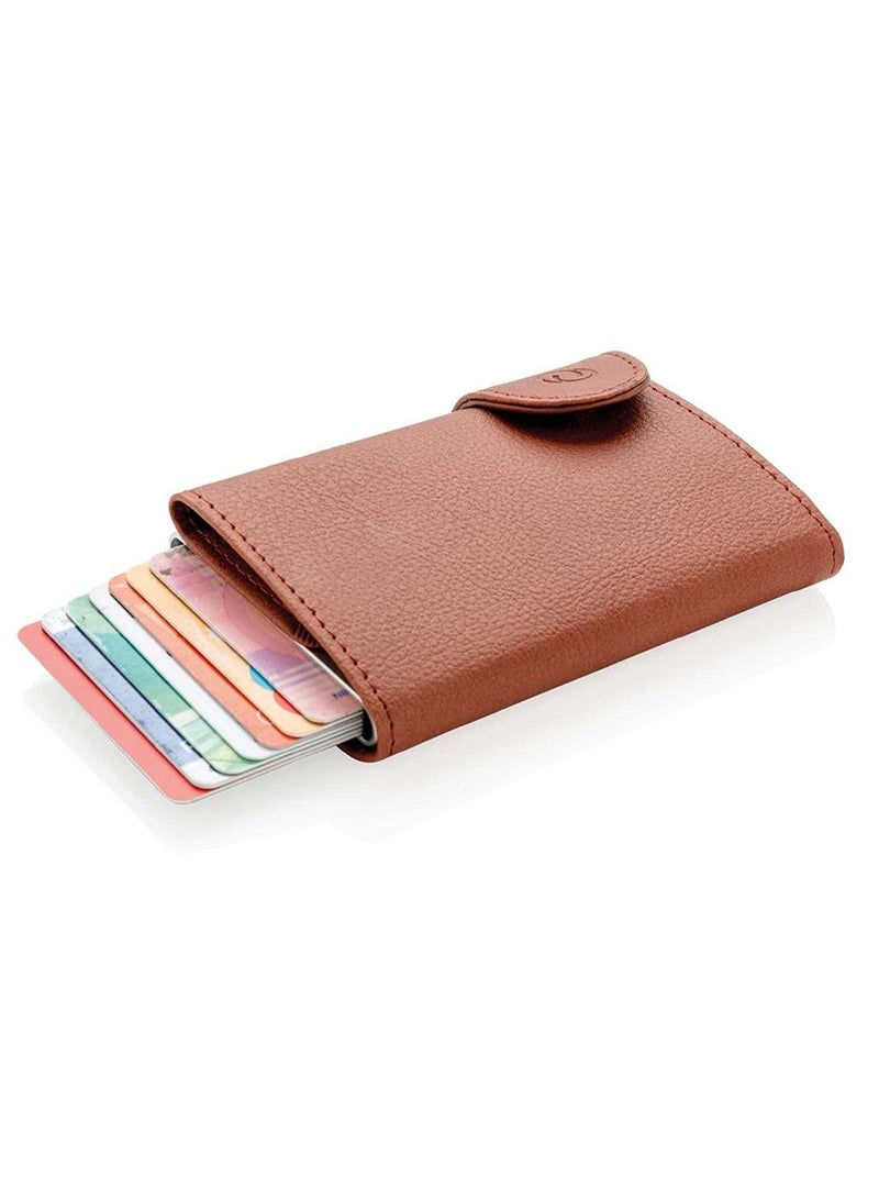 Anti-skimming Minimalist Leather Wallets for Men
