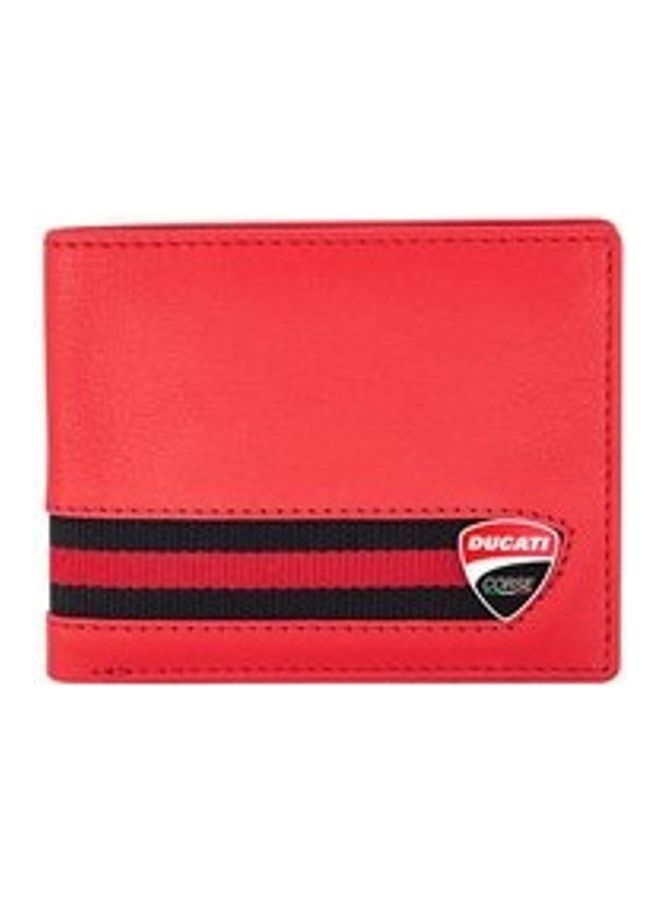 Firenze Men's Genuine Leather Wallet - DTLUG2000204 Red