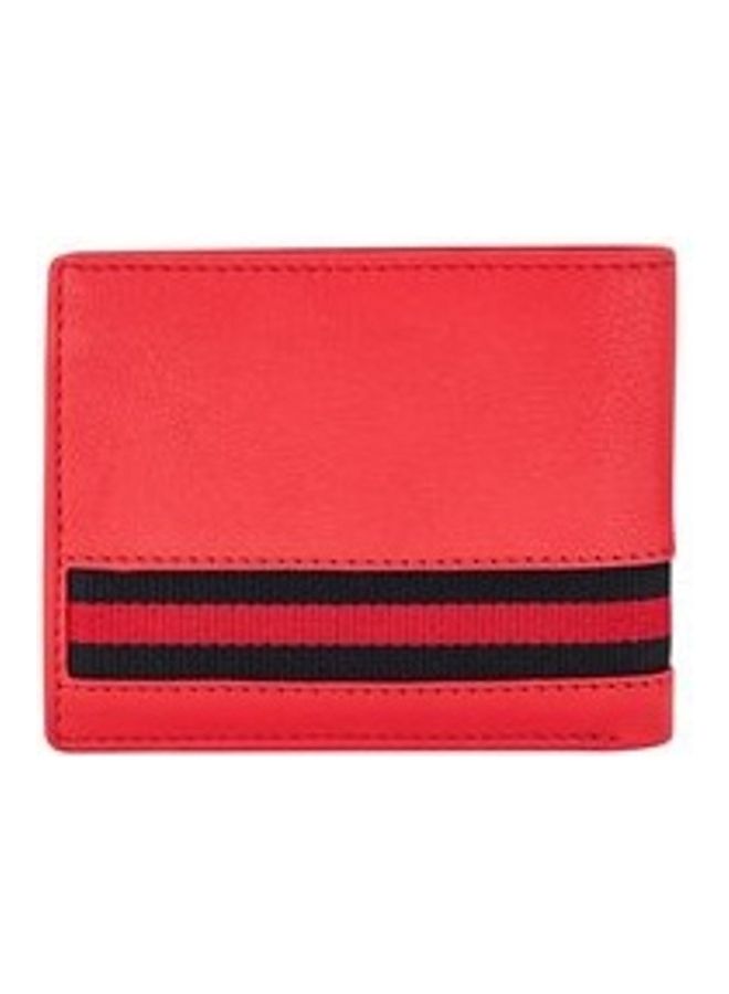 Firenze Men's Genuine Leather Wallet - DTLUG2000204 Red