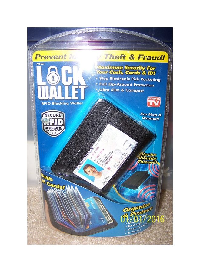 Lock Wallet black