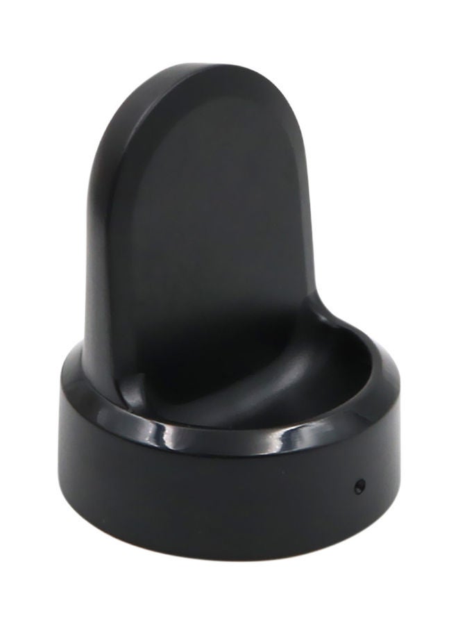 Smartwatch Wireless Charging Stand Cradle Compatible with Samsung Gear S-3 Frontier / Gear S-2 Classic Black