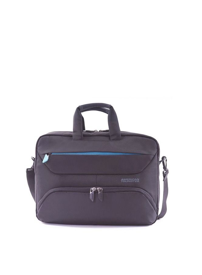 American Tourister Amber Laptop Briefcase Shoulder Blue