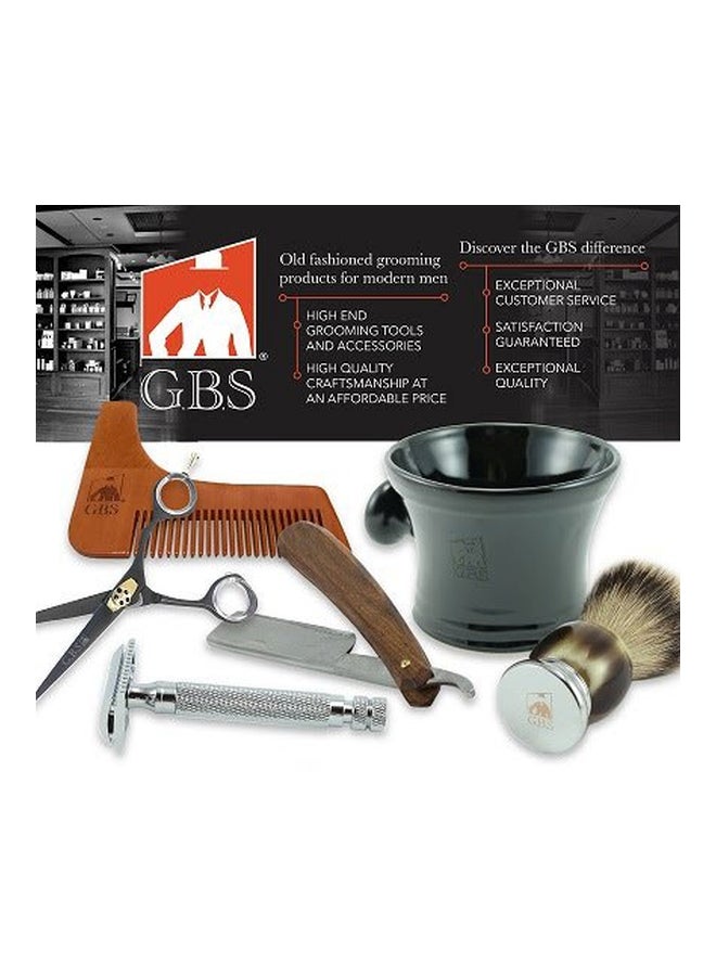 Beard Grooming Kit Brown/Black/Silver