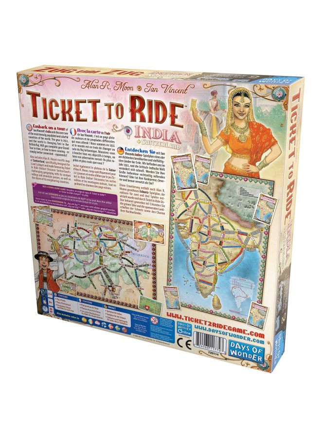 Ticket To Ride Board Game DO7214