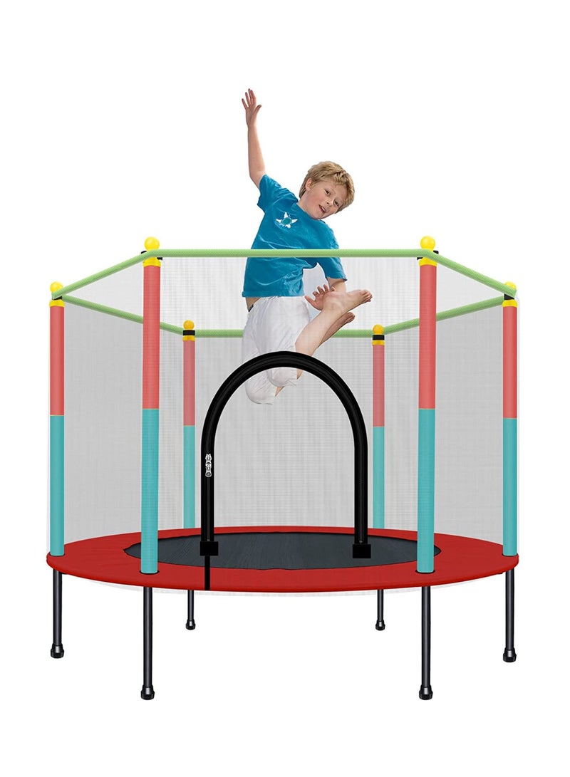 Kids Bouncer Baby Jumper Indoor Trampoline Children Bouncers With Guardrail Fitness Adult