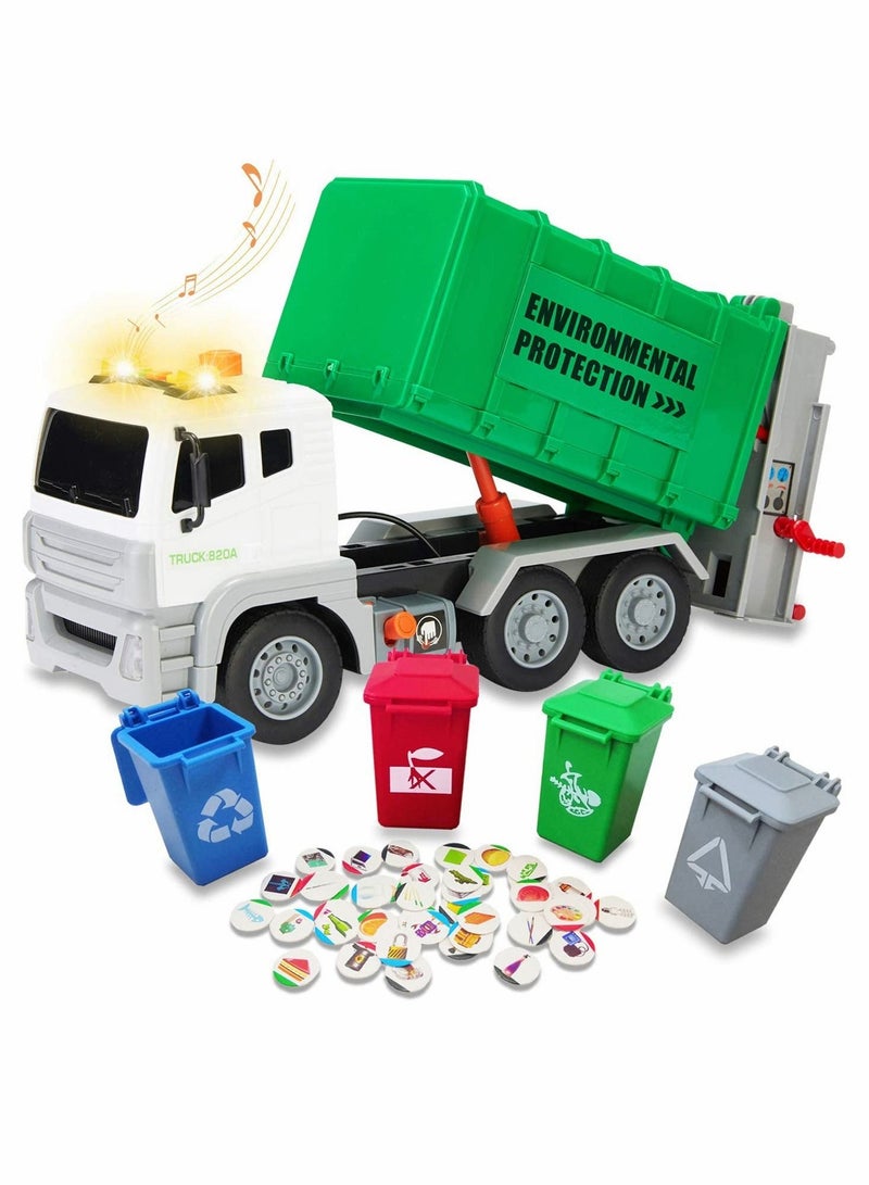 Garbage Truck Toy, 12