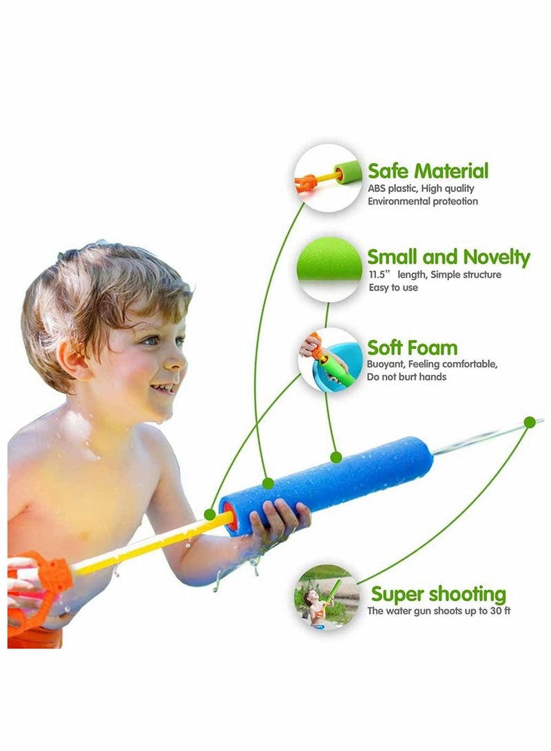 Water Spray Tube for Kids 3 Pcs Super Blaster Soaker Foam Water Pool Toys Spray Tube Summer Fun Beach Toys Outdoor Swimming Pool Games Toys for Boys Girls...