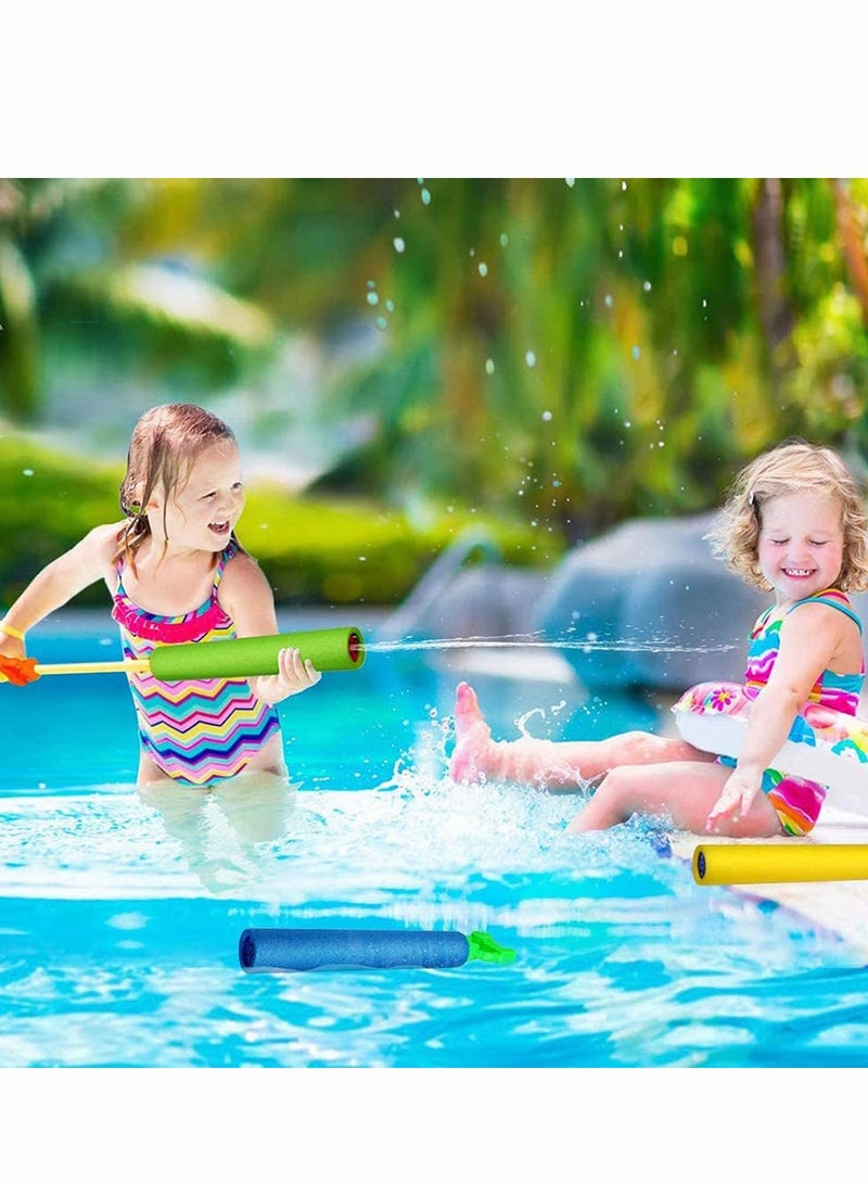 Water Spray Tube for Kids 3 Pcs Super Blaster Soaker Foam Water Pool Toys Spray Tube Summer Fun Beach Toys Outdoor Swimming Pool Games Toys for Boys Girls...