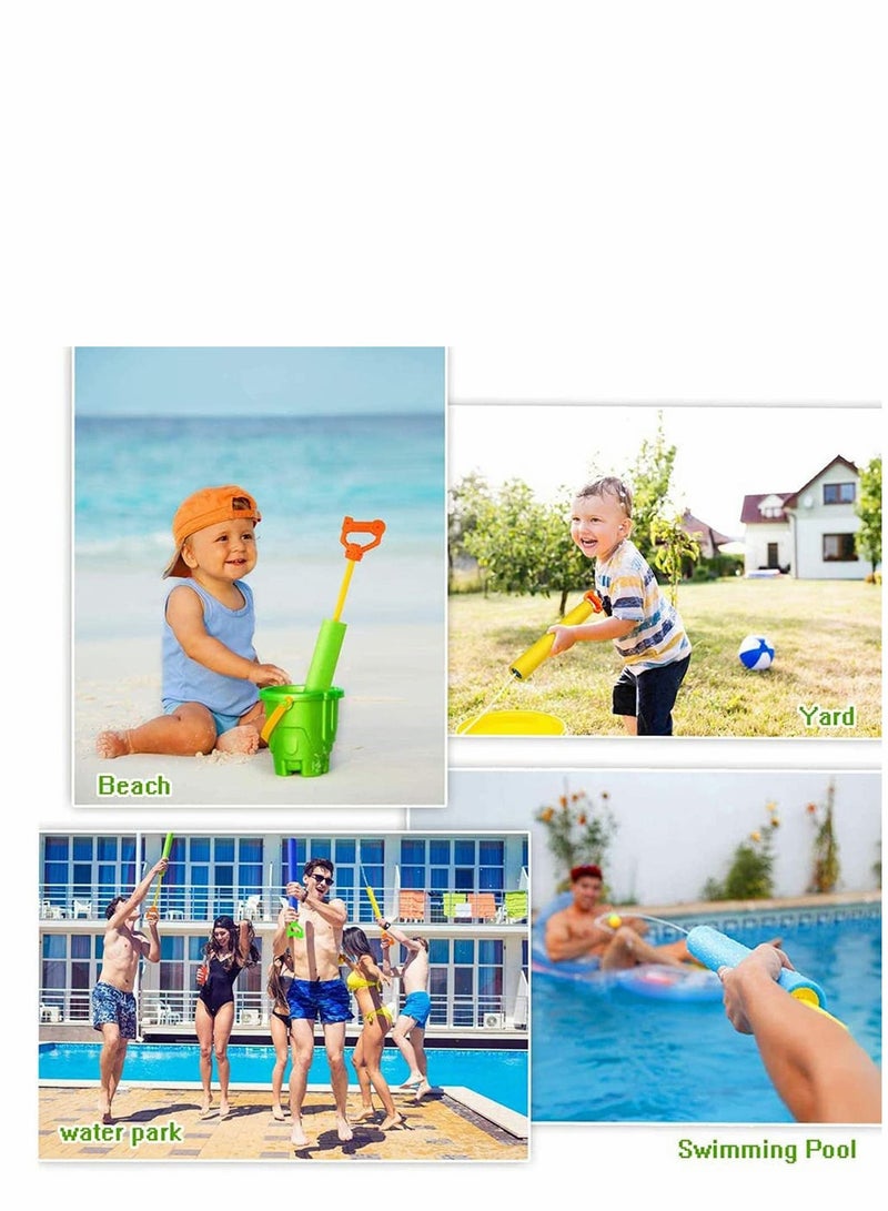 Water Spray Tube for Kids 3 Pcs Super Blaster Soaker Foam Water Pool Toys Spray Tube Summer Fun Beach Toys Outdoor Swimming Pool Games Toys for Boys Girls...