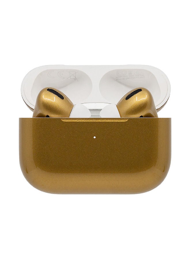 Caviar Customized Apple Airpods Pro (2nd Generation) Glossy Metallic Gold