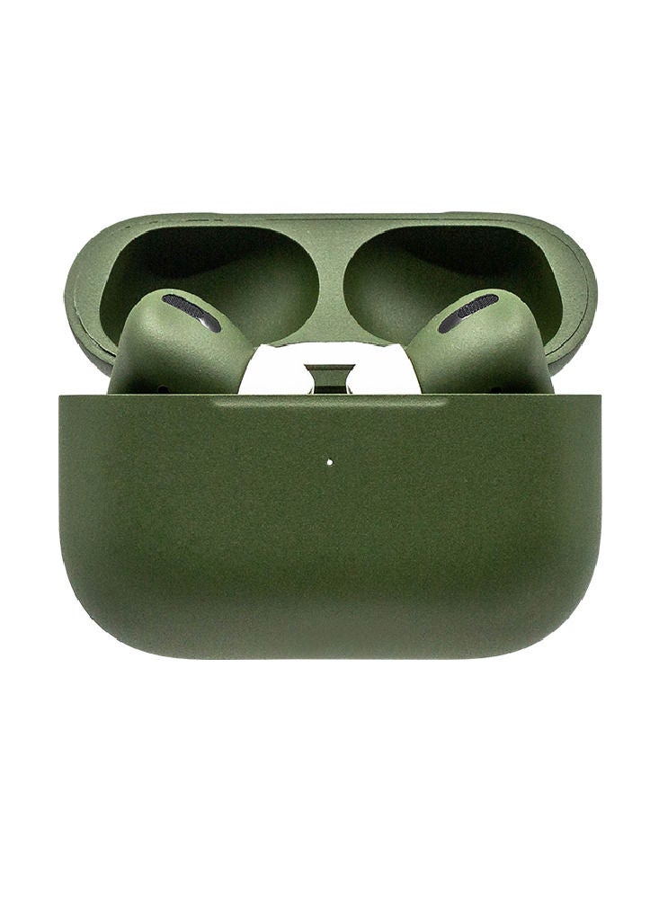Caviar Customized Apple Airpods Pro (2nd Generation) Full Glossy Army Green