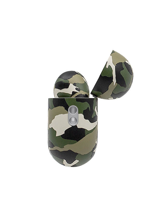 Caviar Customized Apple Airpods Pro (2nd Generation) Glossy Camouflage Green
