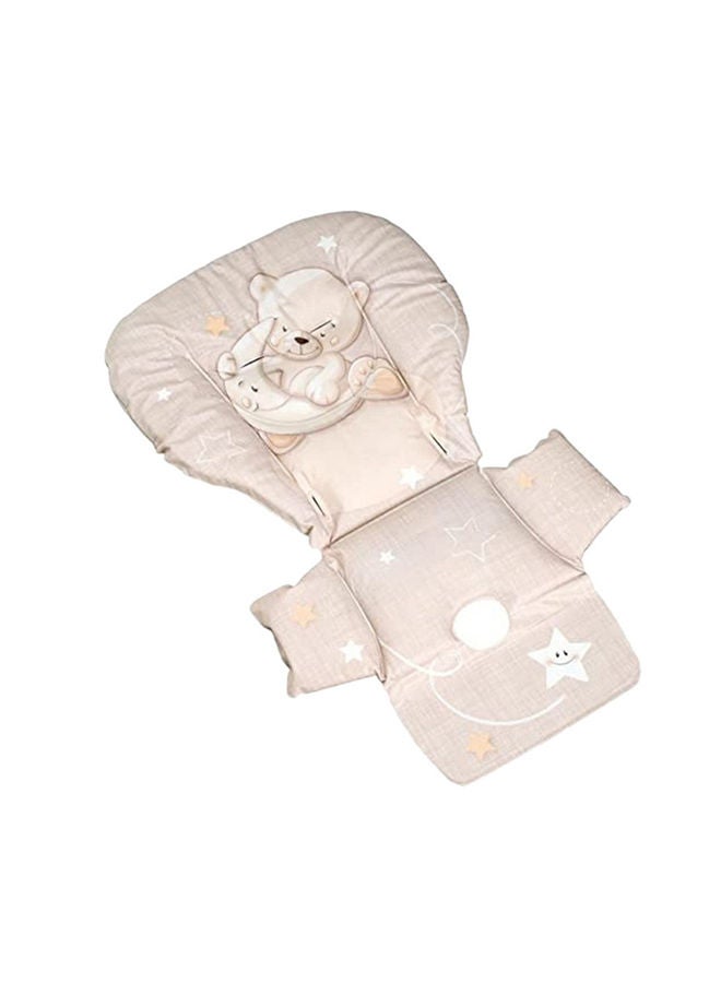 Soffice Seat Padding Baby Dining Chair Cover, Spills, Crumbs, Water Resistant, Soft Cushion Liner, Booster Mat Pads, Feeding, High Chair Protector, Universal Replacement, Accessories - Assorted