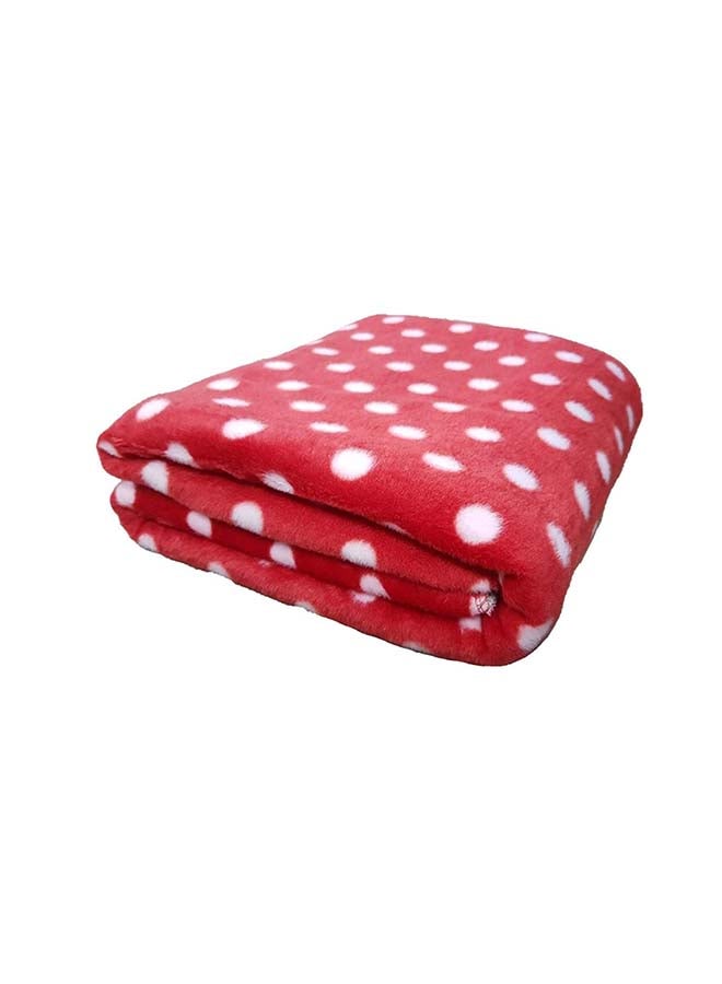 Polka Wrapping Sheet Cum Baby Blanket