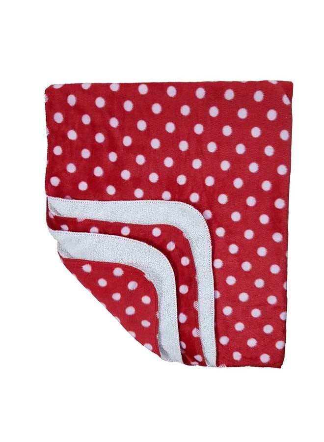 Polka Wrapping Sheet Cum Baby Blanket