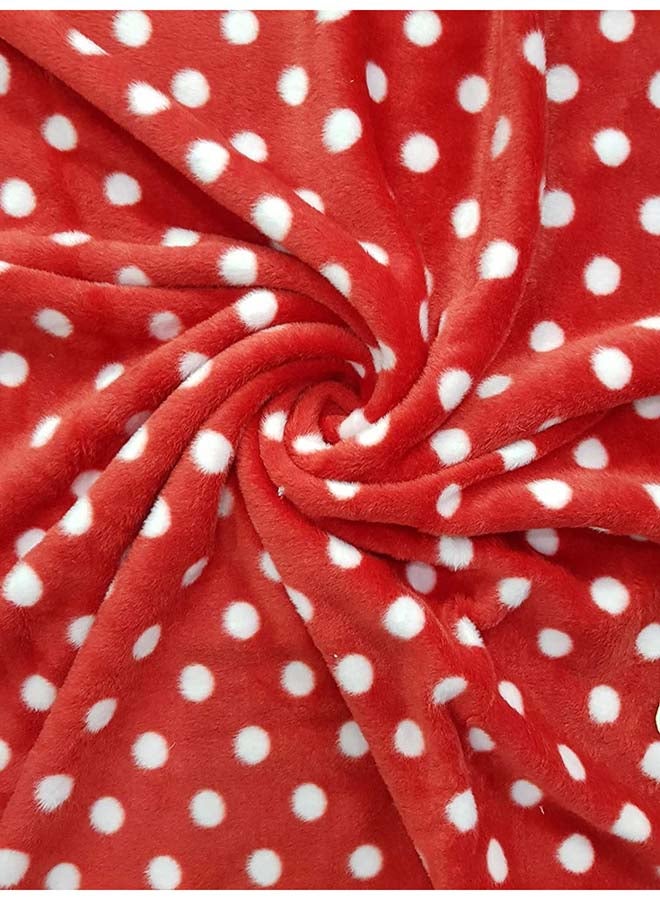 Polka Wrapping Sheet Cum Baby Blanket