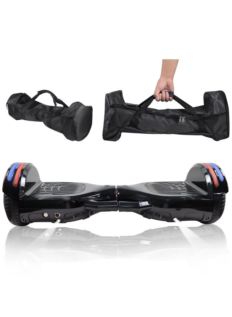 6.5inch Smart Electric Scooter 2 Wheels Self Balancing Scooter Lithium Battery Hoverboard Balance Scooter Bluetooth with Led Lights.