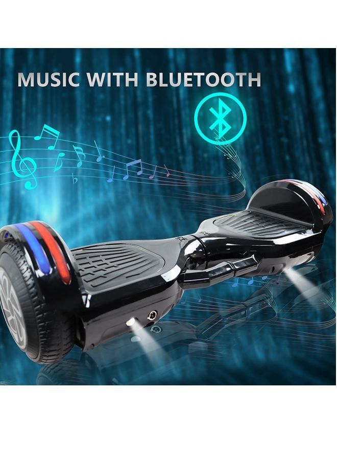 6.5inch Smart Electric Scooter 2 Wheels Self Balancing Scooter Lithium Battery Hoverboard Balance Scooter Bluetooth with Led Lights.