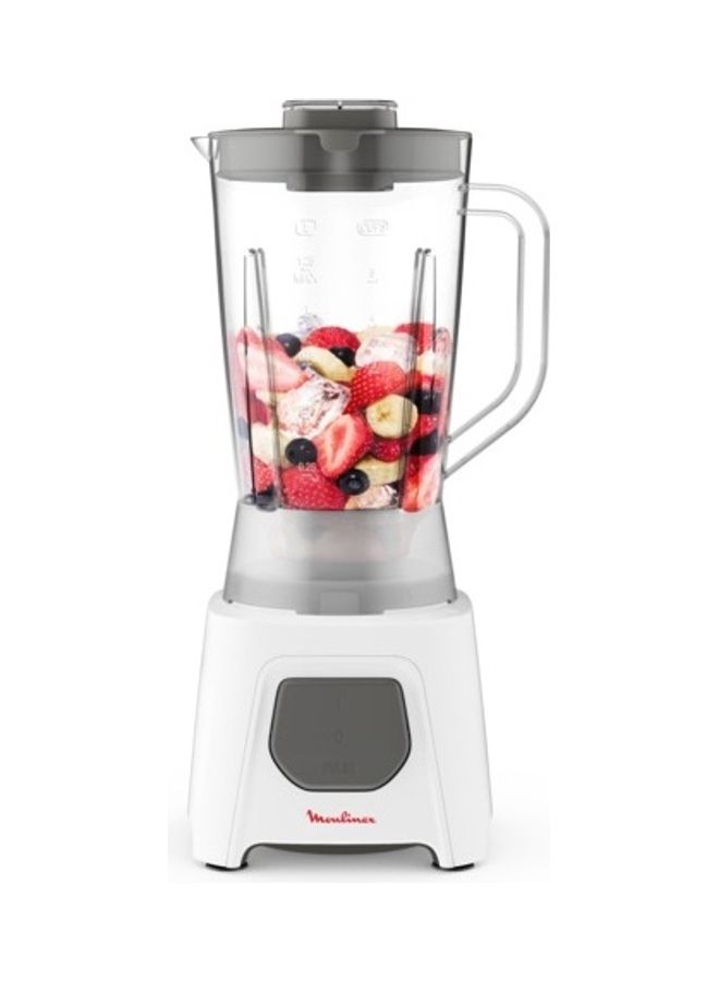 Moulinex Blendeo Blender With Grinder, 1.5 L, 1.5 L 450 W LM2B2127 Gray / White
