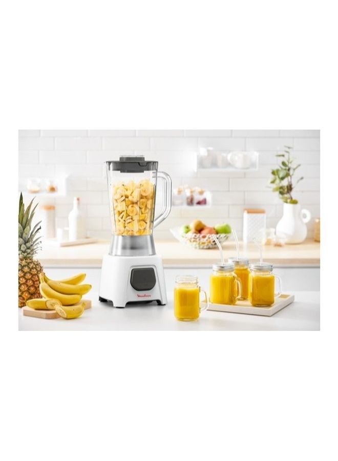 Moulinex Blendeo Blender With Grinder, 1.5 L, 1.5 L 450 W LM2B2127 Gray / White