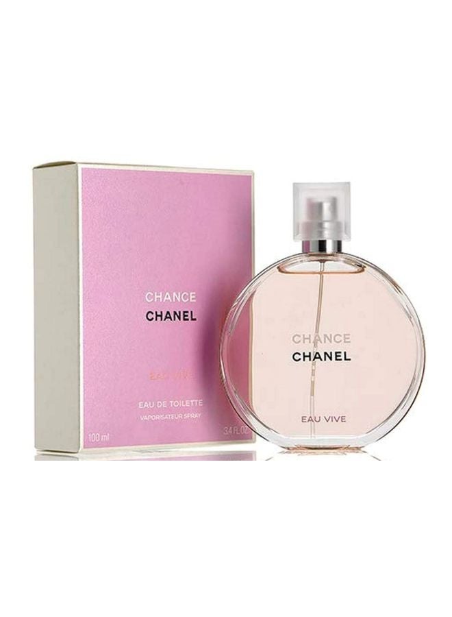 Chanel Gift Set Bleu De EDT 100 Ml ,Chance Eau Vive EDT 100ml