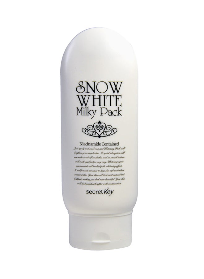 Snow White Milky Pack Face Mask 200grams