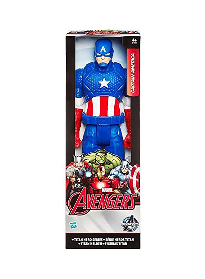Avengers Titan Hero Series Captain America Action Figure A4809000